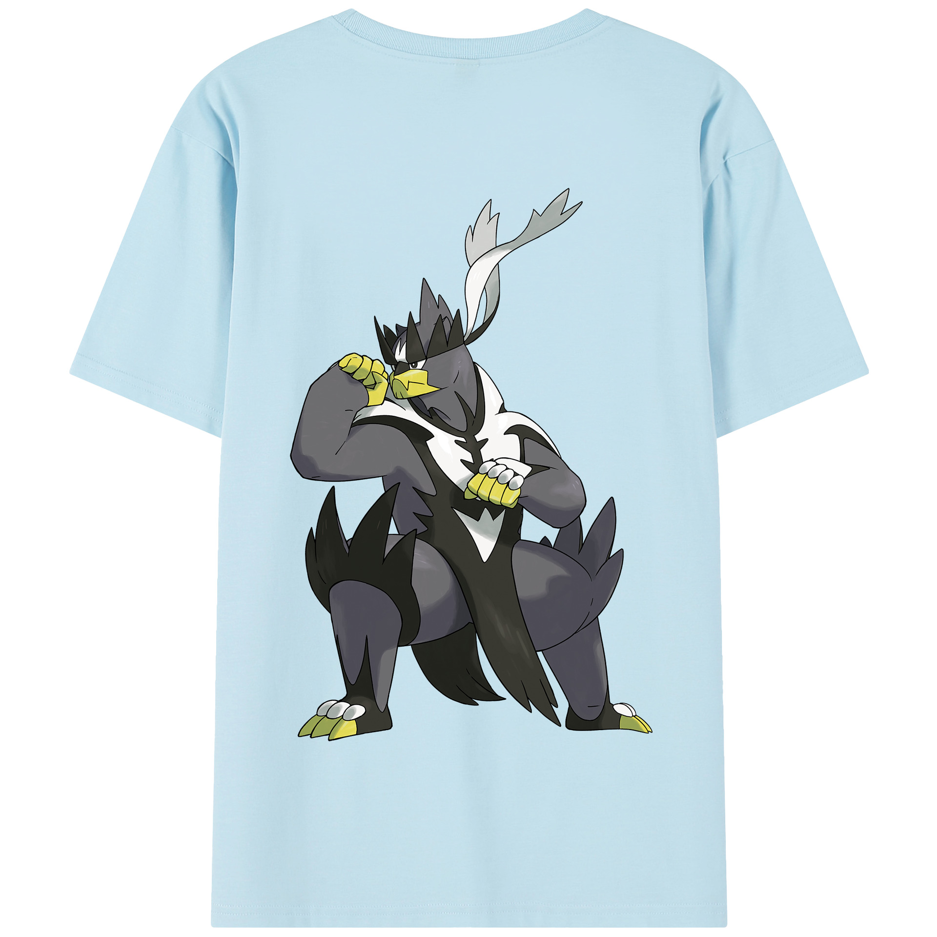 （画像用） ポケットモンスター Pokémon 綿100％半袖Tシャツ（背面プリント）